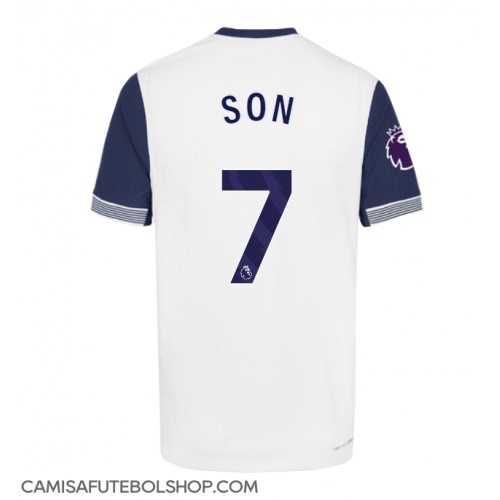 Camisa de time de futebol Tottenham Hotspur Son Heung-min #7 Replicas 1º Equipamento 2024-25 Manga Curta